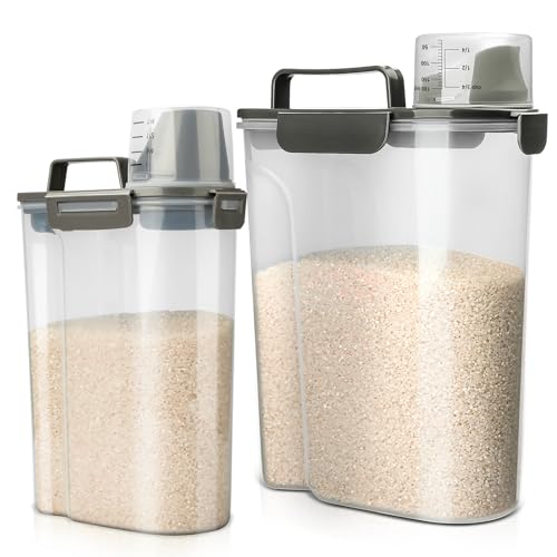 Rice Storage Container (3L+6L/Grey)