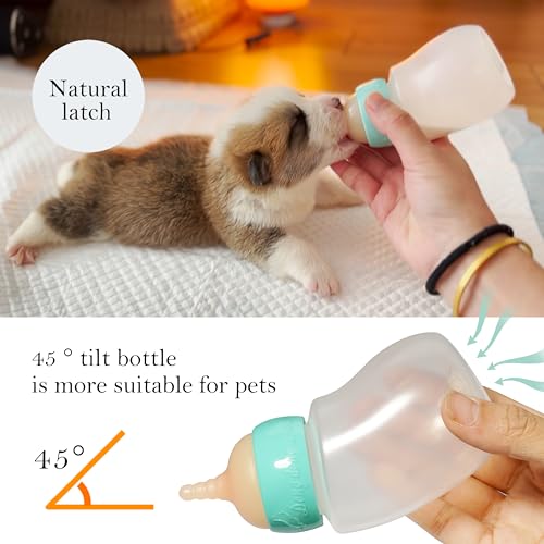 Puppy Angled Feeder Bottle (150ml for Toy/Small Breed Puppy)