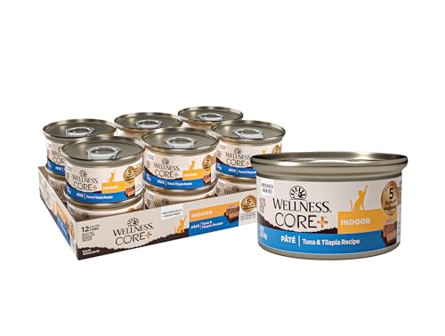 CORE+ Indoor Pate Adult Wet Cat Food (2.8 Ounce (Pack of 12))