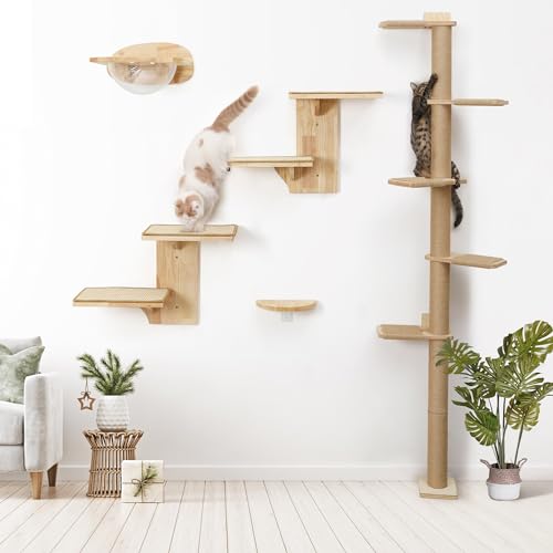 Cat Wall Shelves (Sisal mat)