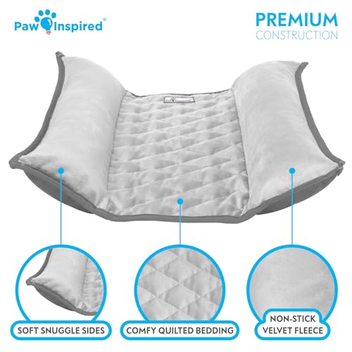 Snuggle Bunny Bolster Bed (Gray/Light Gray)