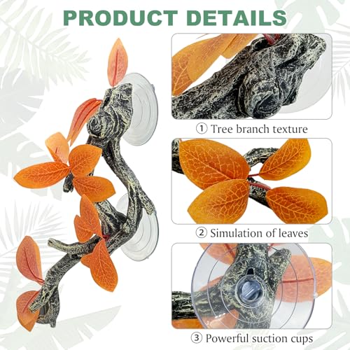 Snake Climbing Branch (Orange, 2 Pcs)