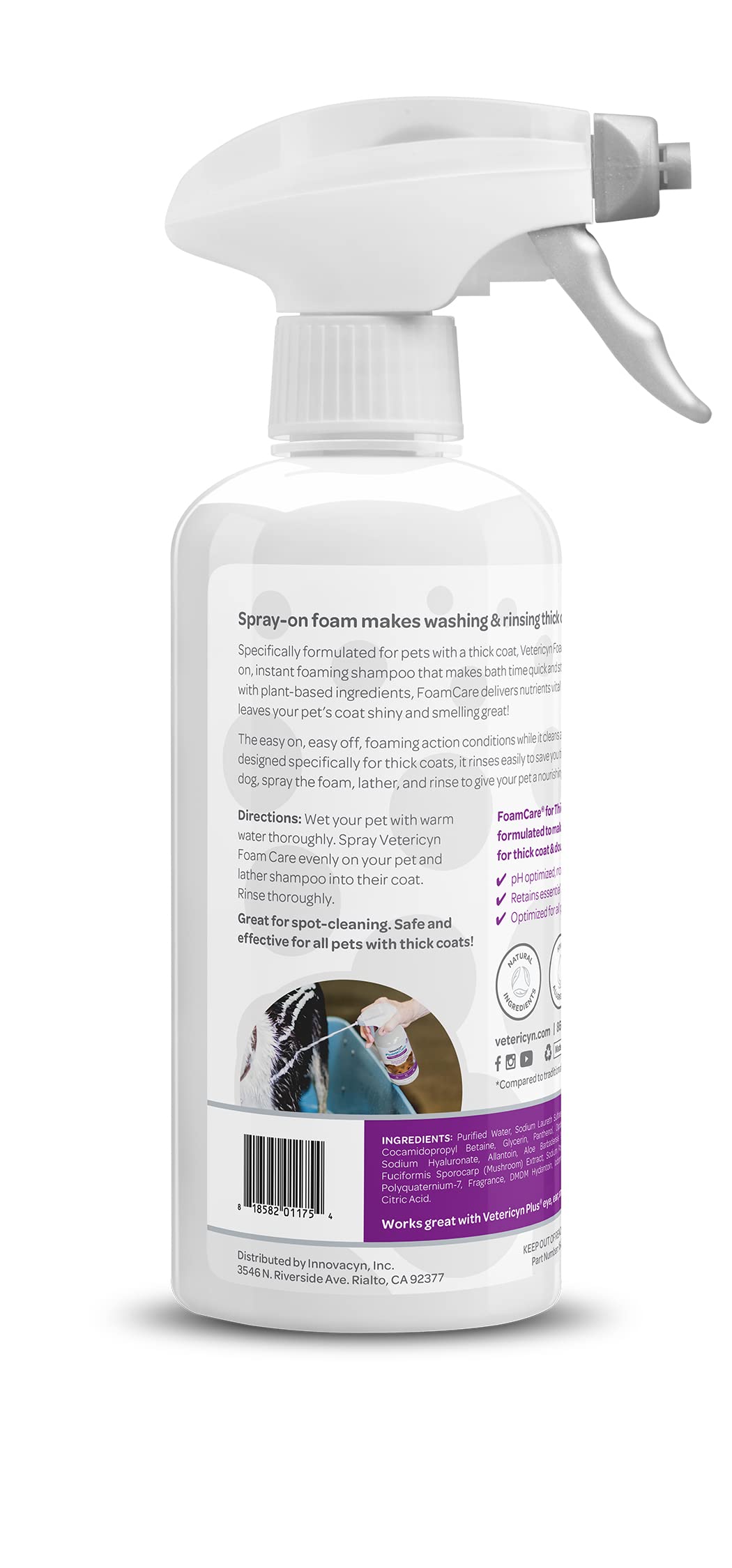FoamCare Dog Shampoo and Conditioner (Thick Coats)