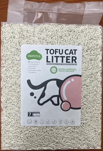 Starmen Pet Flushable Natural Plant Extract Tofu Cat Litter with Creamy Fragrance (coffee)