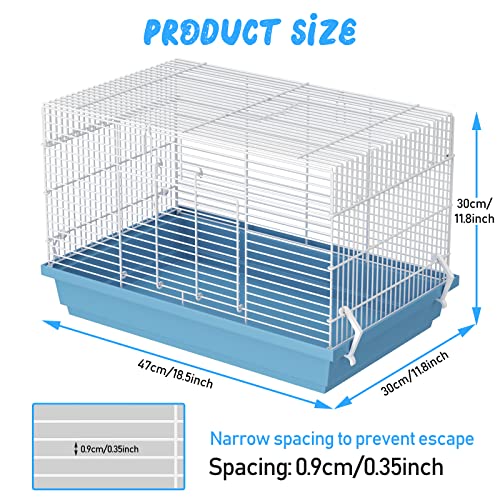 Hamster cage for Hamsters (Medium / Blue)