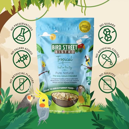 Parrot Food for Parakeets & Cockatiels (1.25 Pound (Pack of 1))
