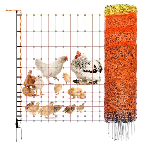 Electric Fence Poultry Netting 48" x 164' (48" x 164')