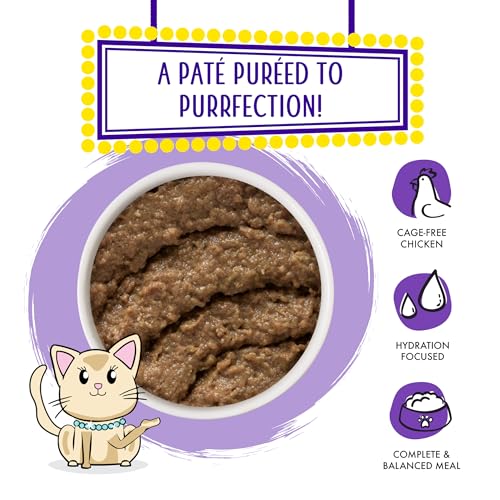Wet Cat Food Meal or No Deal with Chicken and Beef Pate (10 Ounce (Pack of 12))