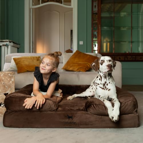 Large Dog Bed (Brown - VE / X-Large)