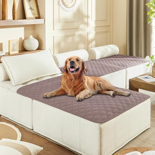 Waterproof Blanket for Dogs (40x50 Inch (Pack of 1) / Dark Sea Fog/Light Sea Fog)