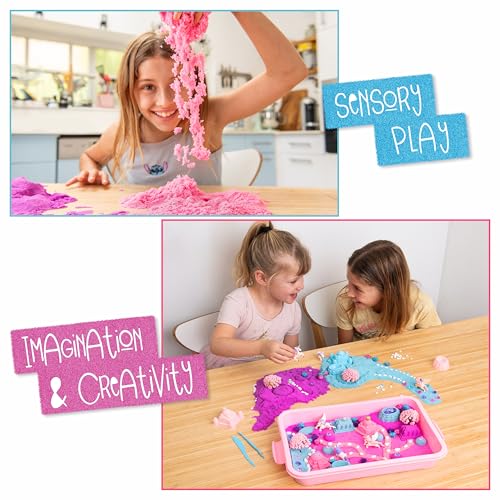 Unicorn Sensory Bin for Toddlers 3 (Unicorn Sand Kit)