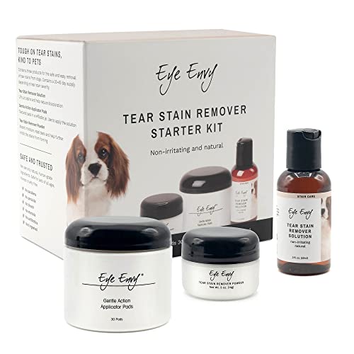 Dog Tear Stain Remover Starter Kit. 100% Natural (No Brush)