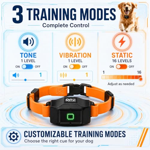 GPS Wireless Dog Fence System with Free App (Orange)