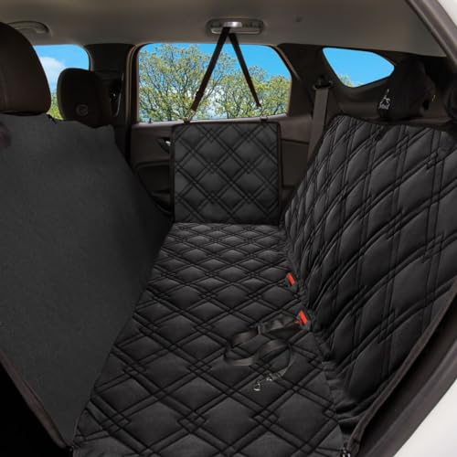 Dog Car Seat Cover (XL – Fits Large SUVs & Full-Size Trucks / Black)