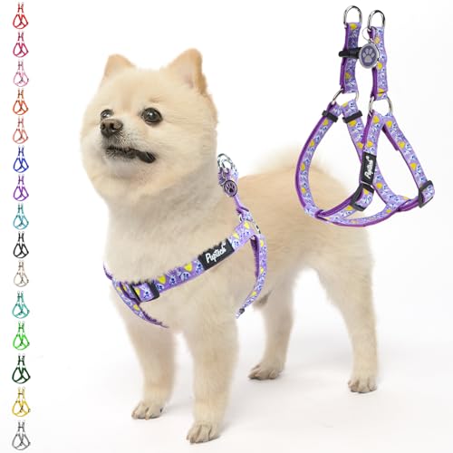 No Pull Dog Harness Medium Sized Step (Bright Purple(Rabbit) / Medium)