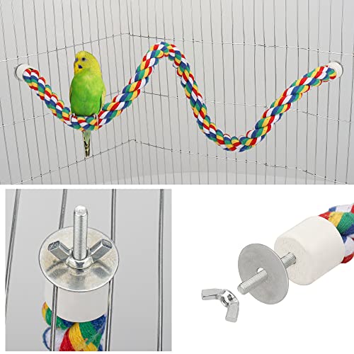 Bird Rope Perches Cage Climbing Accessories