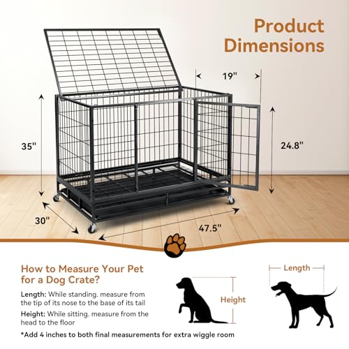 48 inch Wire Dog Crate