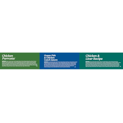 Chicken Lover's Wet Cat Food Variety Pack (2.8 Ounce (Pack of 12))