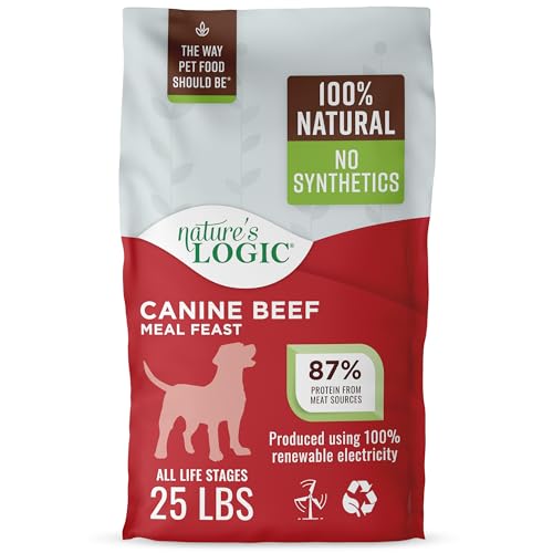 Dry Dog Food Beef Meal Feast Dry Kibble (25 Pound (Pack of 1))