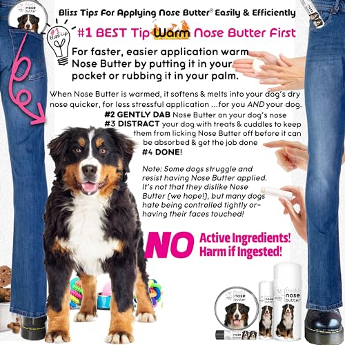 Bernese Mountain Nose Butter (Bernese Mountain Dog / 2 Ounce)