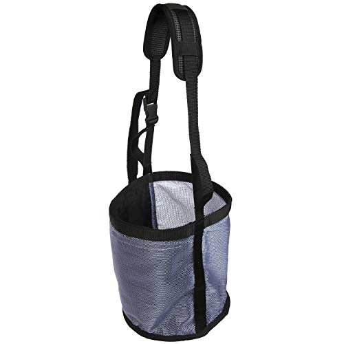 Horse Feed Bag (Pony / Dark Gray)