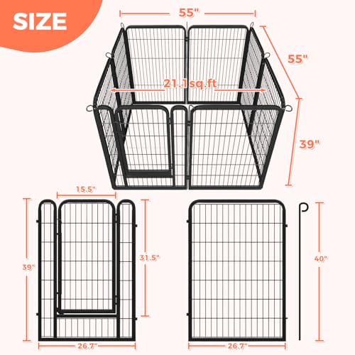 40" Dog Playpen (40" H)