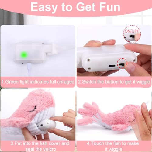 Interactive Dog Toys Whale (Whale)