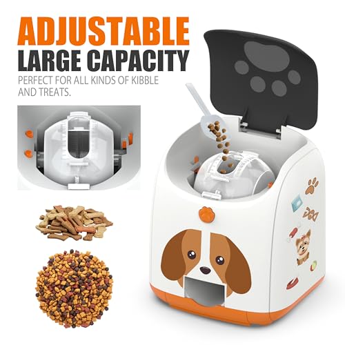 Dog Puzzle Feeder Toy (Orange)