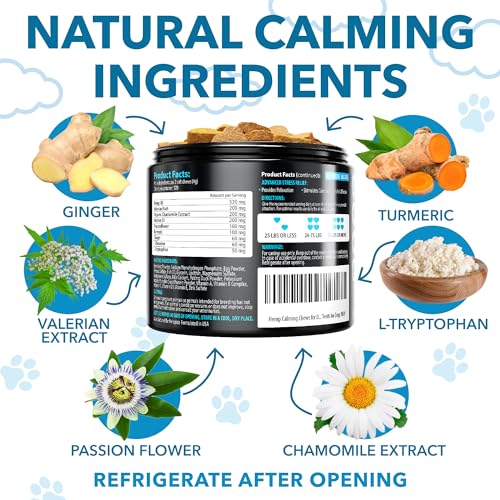Hemp Calming Chews for Dogs (120 chews)