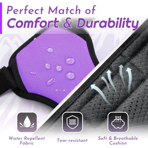 Dog Harness for Large Dogs (Large / Purple)