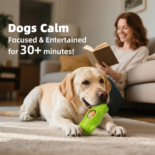 2 Pack Dog Toys for Aggressive Chewers Green & Blue (Green & Blue)
