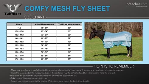 Comfy Mesh Fly Sheet (75 / Porcelain Blue/Teal)