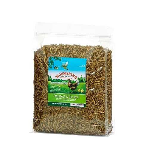 2LB Dried Black Soldier Fly Larvae (2 Pound (Pack of 1))