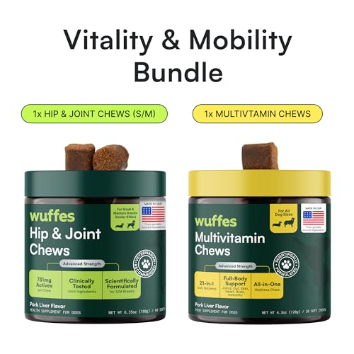 Hip and Joint Supplement for and 23 (Small & Medium Breed)