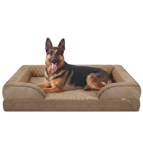 Orthopedic Extra Large Dog Bed (Brown / XXL (48"x 35"x 7.5"))