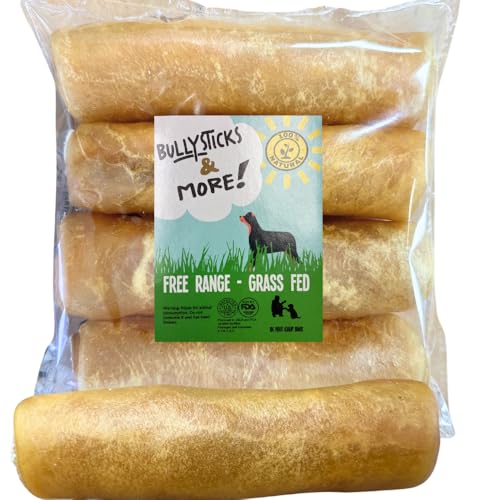 6 Inch Beef Collagen Rolls for Dogs