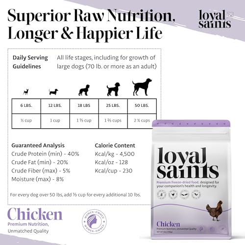 Human Grade Freeze Dried Raw Dog Food (14 Ounce (Pack of 1))