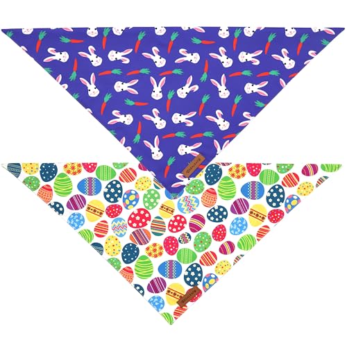 Easter Dog Bandanas 2 Pack (Easter 1 / Small)