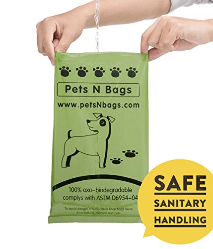 Poop Bags Environment Friendly Pets N Bags Dog Waste Bags (240/16 / 15 Count (Pack of 16))