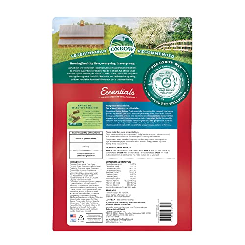 Essentials Senior Guinea Pig Food (8 Pound (Pack of 1))