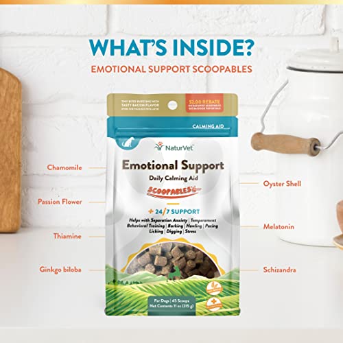 Emotional Support Scoopables for Dogs Food Topper