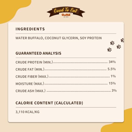 Natural Buffalo Dog Treats (1.5 Pound (Pack of 1))