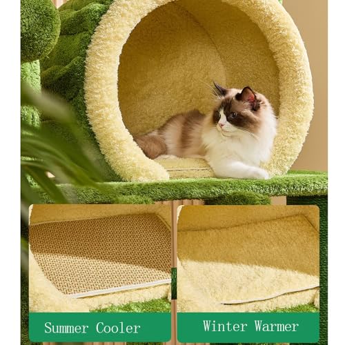 cat Climbing Frame Lotus Shaped Cat Climbing Frame Large Cat Tree Toy Multi