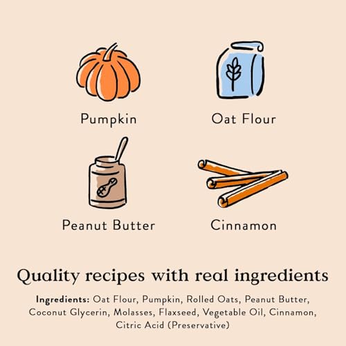 Pumpk'n Spice Soft Dog Treat + Probiotic Supplement Bundle