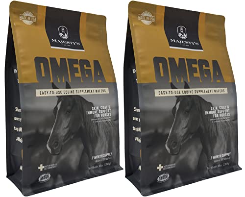 Omega Wafers Superior Horse (120 Count (4 Month Supply))