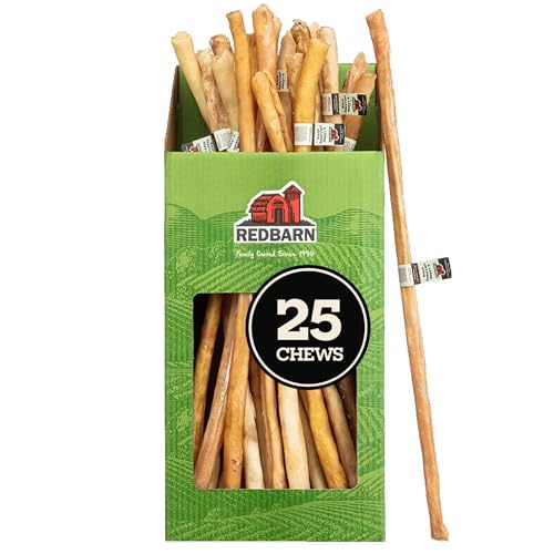 Redbarn X Large Collagen Sticks Natural Beef Dog Treats 25 (X-large / 4.2 Ounce (Pack of 25))
