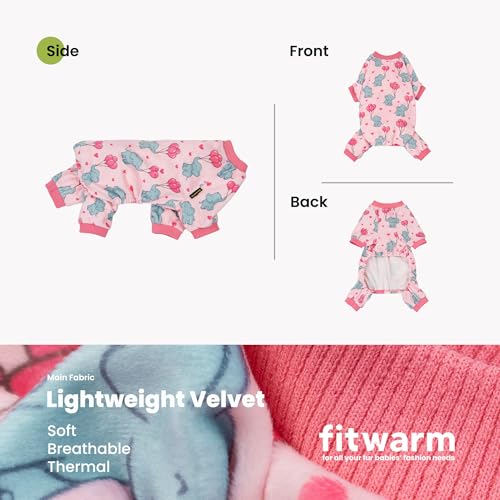 Elephant Fleece Dog Pajamas (Elephant / XX-Large)