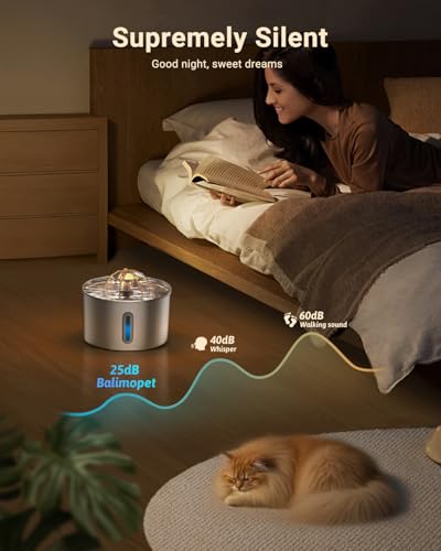 Cat Water Fountain Stainless Steel (2.2L+6 Filters)