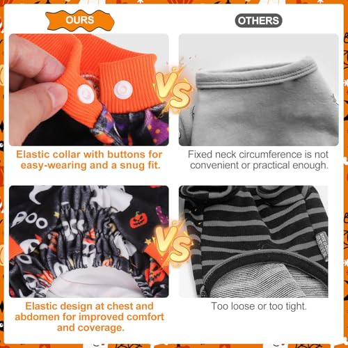 Halloween Dog Pajamas (Halloween(Pack of 1) / Small)
