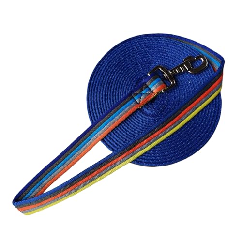 Premium Horse Training Lunge Line with Alloy Trigger Buckle for Accurate Equestrian Training of 26 Foot (26foot / Multiple colors)